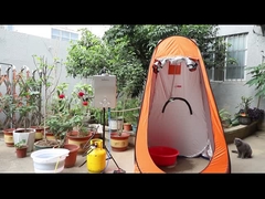 Portable 6L Gas Water Heater System Outdoor Instant Heating For Shower