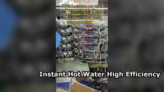 High Efficiency Forced Exhaust Gas Water Heater