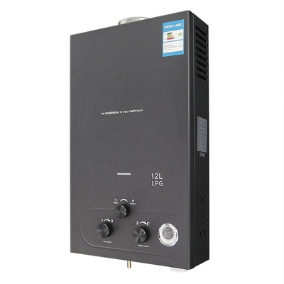 12L Tankless LPG Gas Water Heater Flue Type 24KW Household