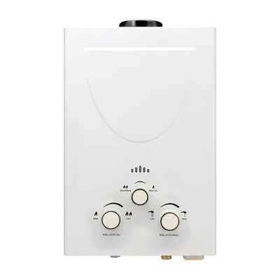 LED Temperature Display Tankless Gas Water Heater Optional Protection Energy Saving Durable Continuous Hot Water Supply