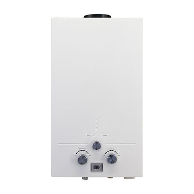 LP Gas and Natural Gas Flue Gas Water Heater Featuring Copper Heat Exchanger and Overheat Protection Designed for Energy