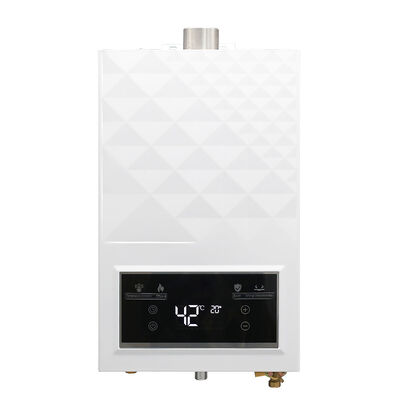Electric Power Source Forced Exhaust Gas Water Heater Oxygen Free Copper Heat Exchanger 50MM Flue Dimension Heating Solution
