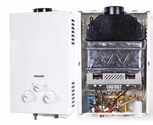 Haobang 12KW Tankless Gas Water Heater Stainless Steel Flue Type