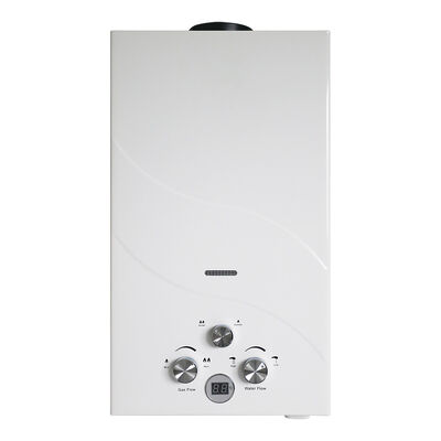 Temperature Deviation ±1 C Flue Gas Water Heater Incorporating Copper Heat Exchanger and Low Water Pressure Start for Heat Transfer