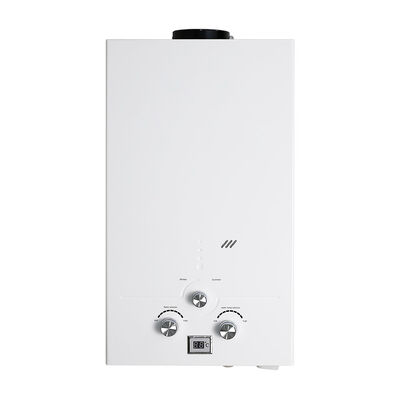 Flue Exhaust Flue Gas Water Heater Wall Mounted Incorporating Solenoid Valve Providing Consistent Industrial Heating