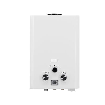 Battery 3V Flue Gas Water Heater Incorporating Copper Heat Exchanger and Solenoid Valve Designed for Heating Performance
