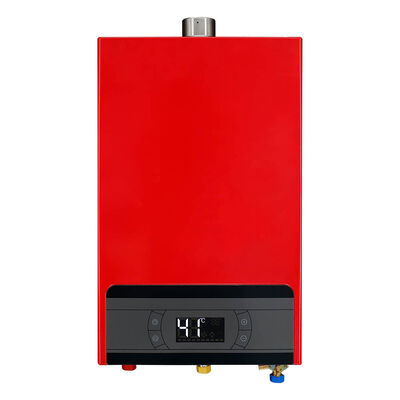 Forced Exhaust Gas Water Heater Designed with Smoke Extraction Method Forced Exhaust Over 93 Percent and Oxygen free Copper Heat Exchanger For Commercial