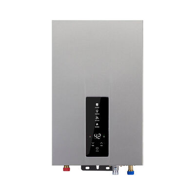Digital Display Temperature Control Forced Exhaust Gas Water Heater with 60 MM 50 MM Flue Size and Plate Iron Design Providing Heat Transfer